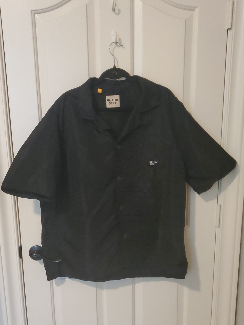 Gallery Dept Black Short-Sleeve Button Shirt